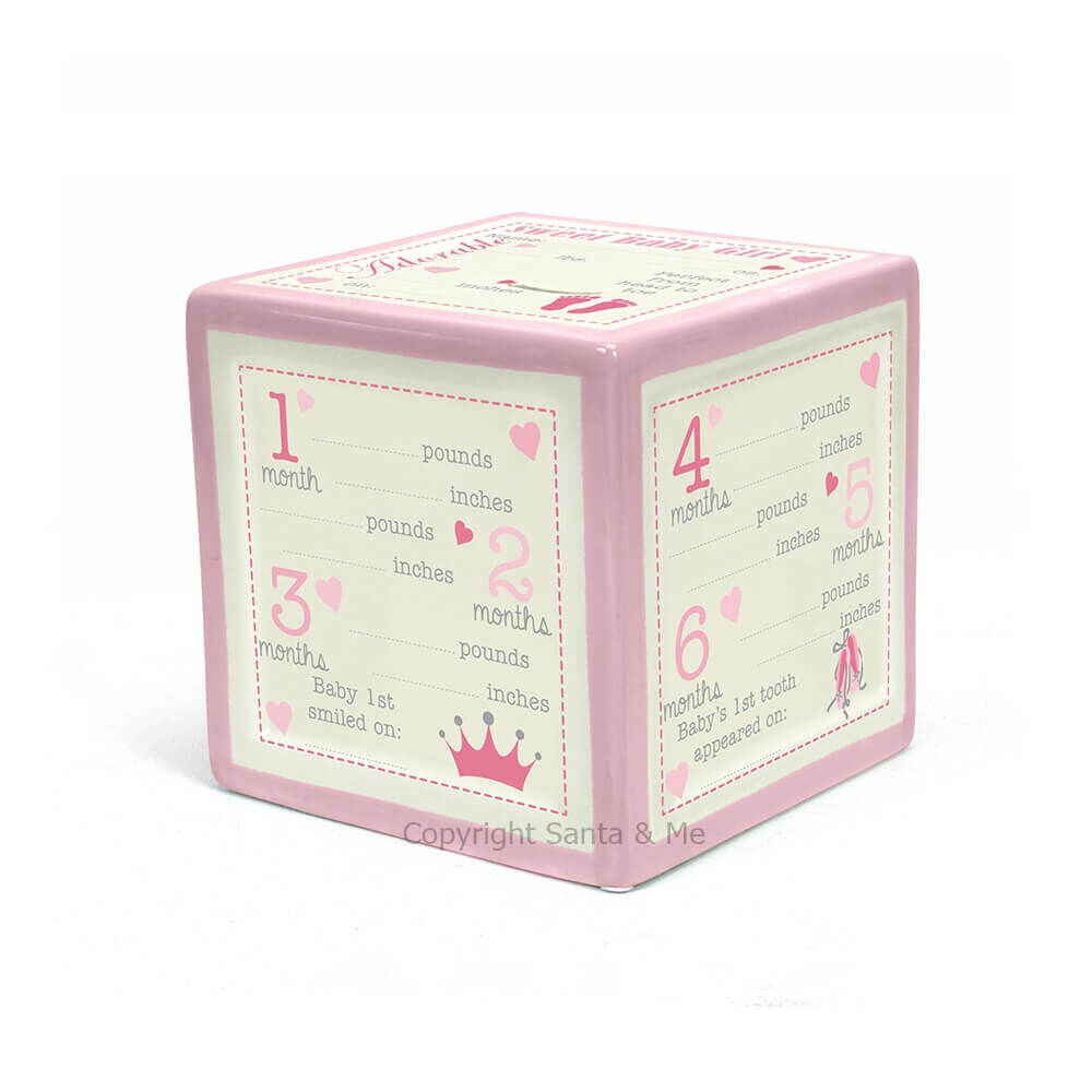 Announcement Block To Grow On/ Pink