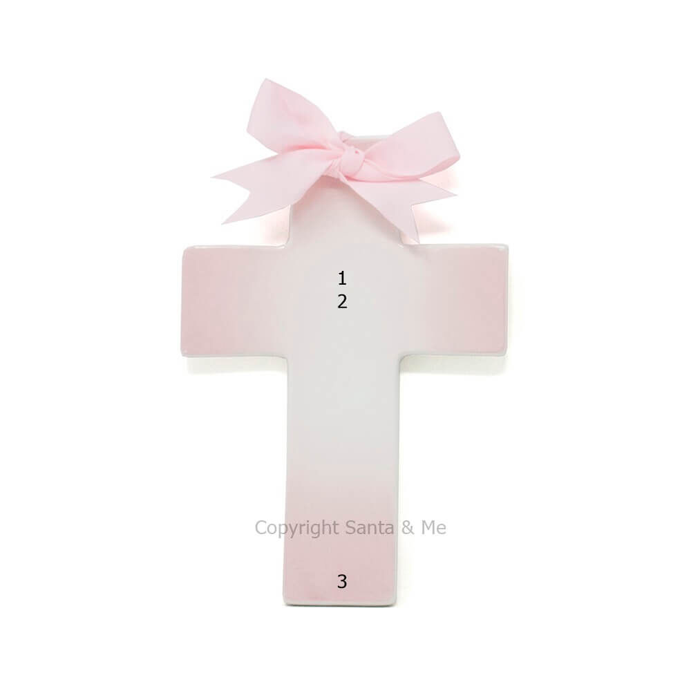 Ombre Cross/ Pink