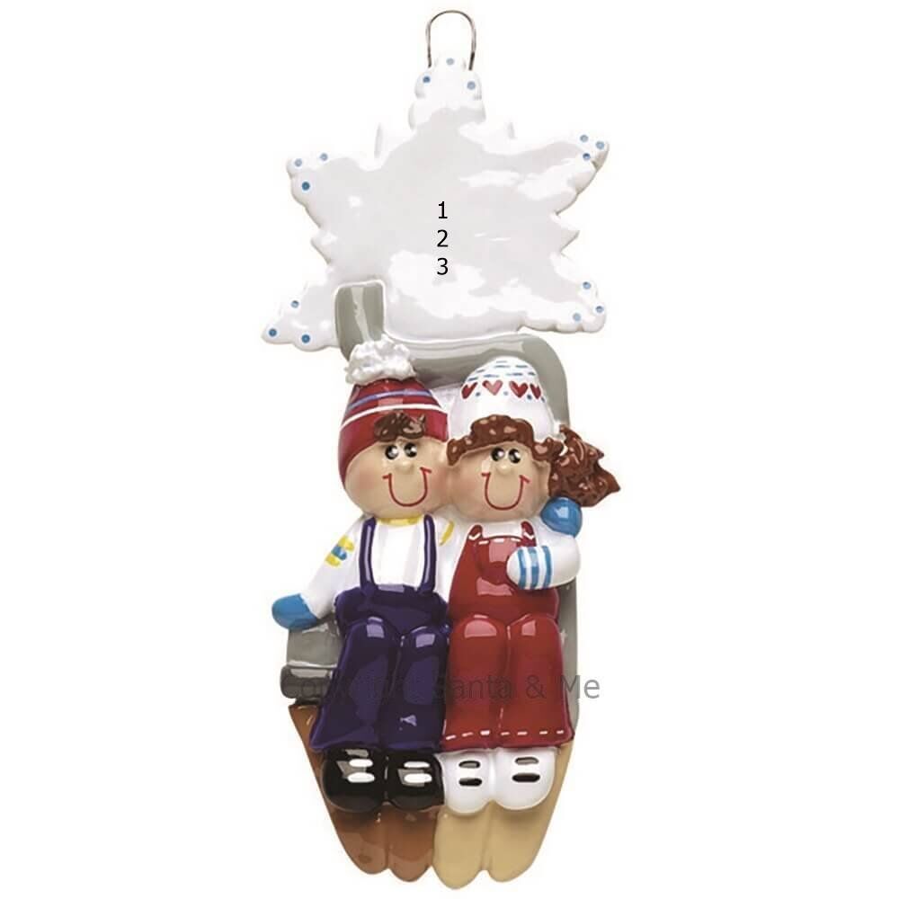 Ski Lift Couple
