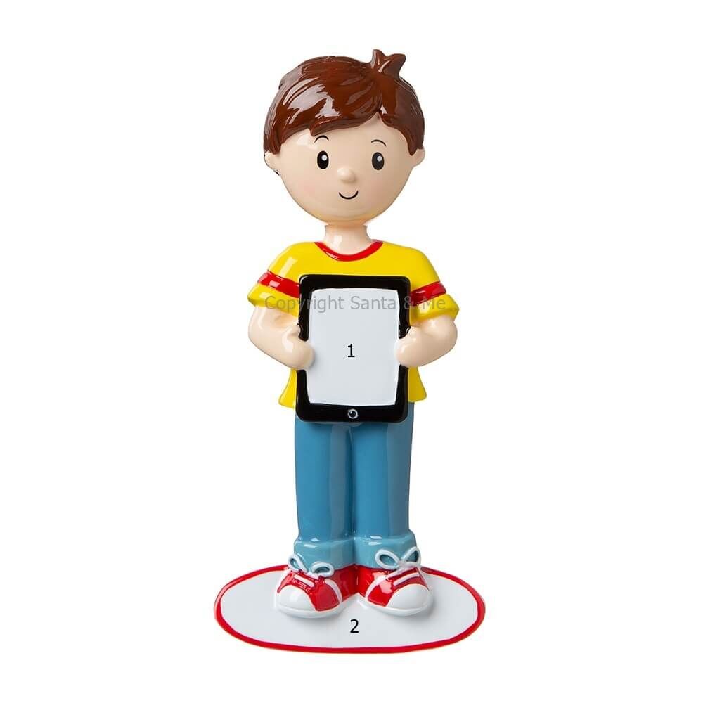 Boy with iPad