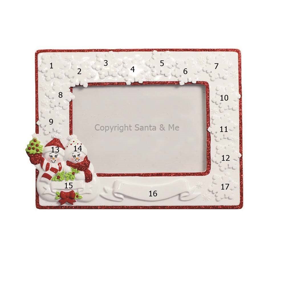 Snow Couple (Picture Frame)