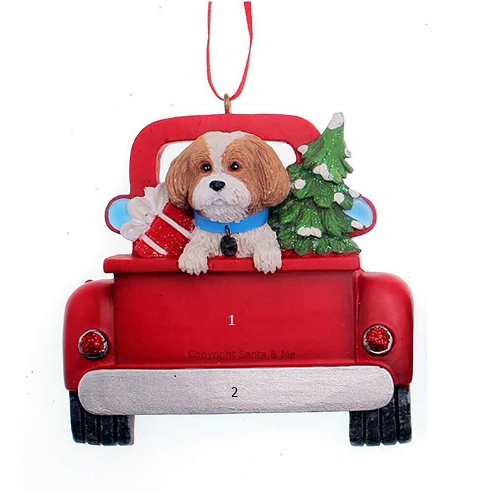 Brown Shish-tzu Christmas