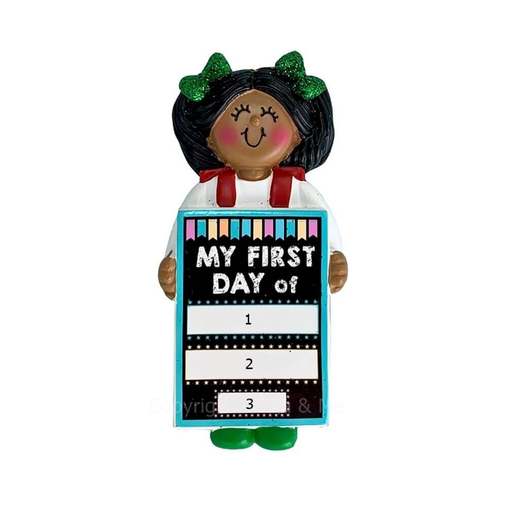 My 1st Day of School Girl (Ethnic)