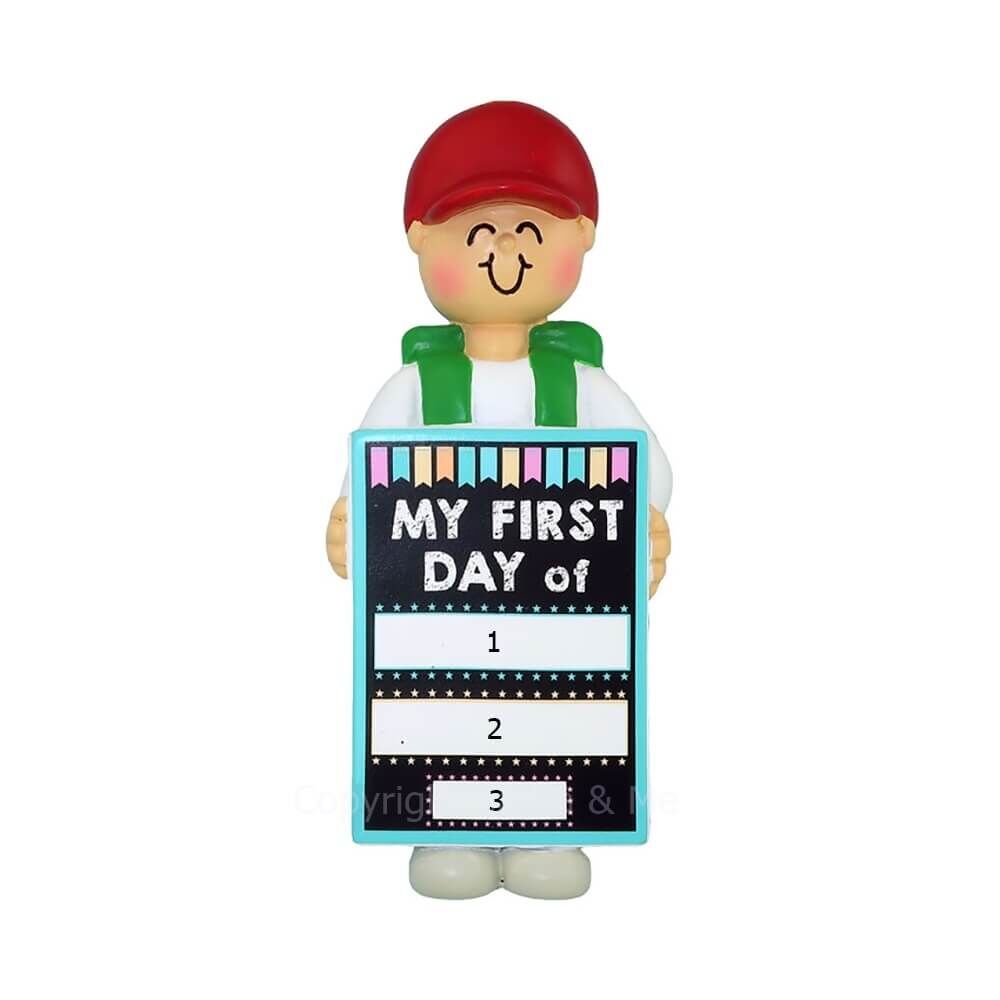 My 1st Day of School Guy 