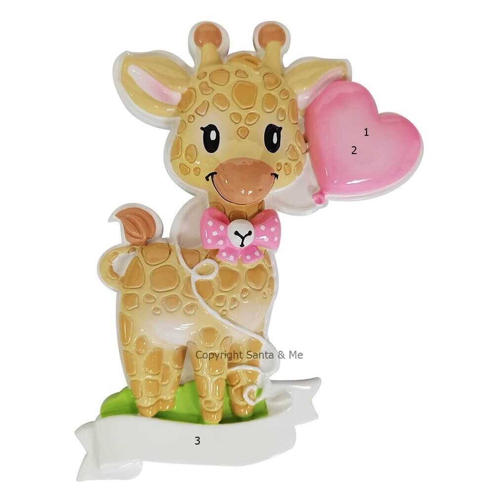 Baby Giraffe/ Pink