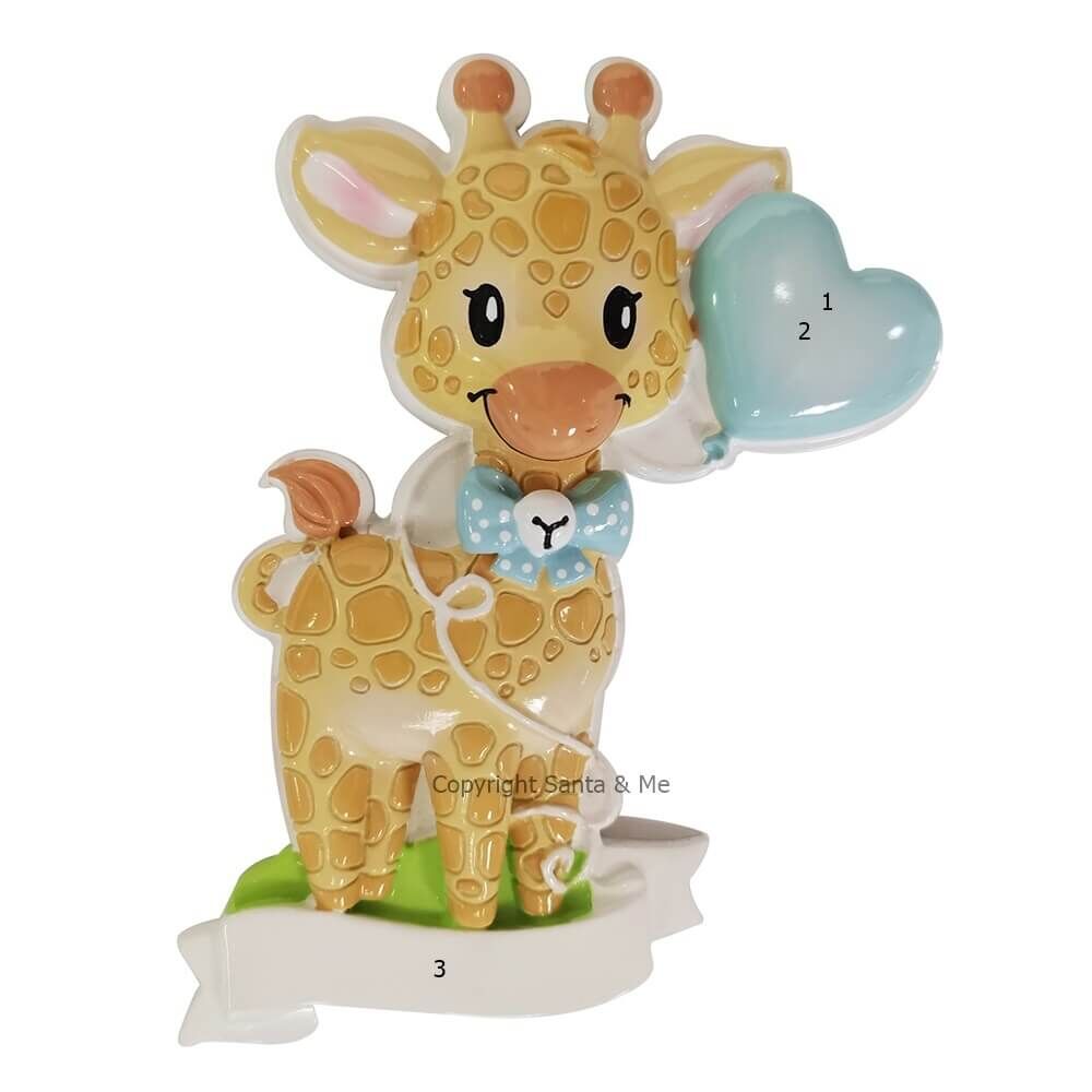 Baby Giraffe/Blue