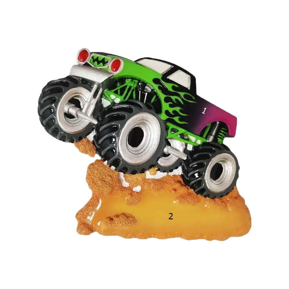Green Monster Truck