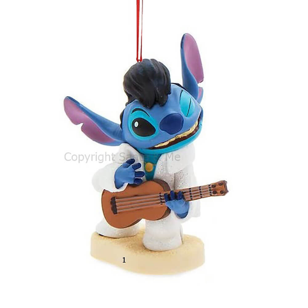 Disney Stitch with Guitar Mini Figurine
