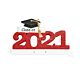 Buy Class of 2021 Graduation / Red by Rudolph And Me for only CA$20.00 at Santa And Me, Main Website.