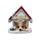 Chihuahua Tan And White /Doghouse with Magnet