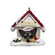 Chihuahua Tan And Black /Doghouse with Magnet