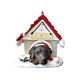Labrador Chocolate /Doghouse with Magnet