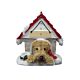 Airedale /Doghouse with Magnet
