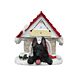 German Shepherd Black /Doghouse with Magnet