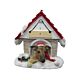 Greyhound Brindle /Doghouse with Magnet