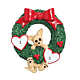 Buy Chihuahua in Wreath by Rudolph And Me for only CA$21.00 at Santa And Me, Main Website.