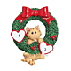 Buy Orange Tabby Cat in Wreath by Rudolph And Me for only CA$21.00 at Santa And Me, Main Website.