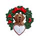 Buy Golden Retriever With Wreath by Rudolph And Me for only CA$21.00 at Santa And Me, Main Website.