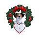 Buy Jack Russell With Wreath by Rudolph And Me for only CA$21.00 at Santa And Me, Main Website.