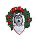 Buy Siberian Husky With Wreath by Rudolph And Me for only CA$21.00 at Santa And Me, Main Website.
