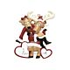 Buy Santa Deer Couple by Rudolph And Me for only CA$22.00 at Santa And Me, Main Website.