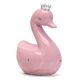 Pink Swan with Silver Crown Bank - 3568PK - Santa & Me
