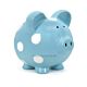 Buy Large Polka Dot Piggy Bank /Blue by Child To Cherish for only CA$55.00 at Santa And Me, Main Website.