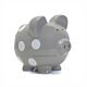 Buy Large Polka Dot Piggy Bank /Grey by Child To Cherish for only CA$55.00 at Santa And Me, Main Website.