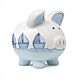 Buy Large Triple Sailboat Piggy Bank by Child To Cherish for only CA$60.00 at Santa And Me, Main Website.