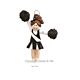 Buy Pom Pom Girl /Black by Rudolph And Me for only CA$21.00 at Santa And Me, Main Website.