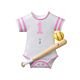 Buy Baseball Girl Onesie /Girl by PolarX for only CA$21.00 at Santa And Me, Main Website.