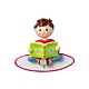 Buy Boy Reading a Book by PolarX for only CA$21.00 at Santa And Me, Main Website.