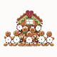 Buy Gingerbread House /7 (Table Decoration) by PolarX for only CA$32.00 at Santa And Me, Main Website.