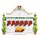Buy Mantle Fireplace /6 (Table Decoration) by PolarX for only CA$31.00 at Santa And Me, Main Website.