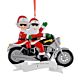Santa Couple Motorcycle