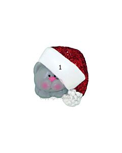Cat Add On /Grey OC - GrayCat - Santa & Me