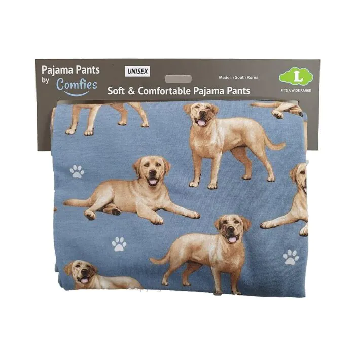 Labrador Yellow Pajama Bottoms Labrador Yellow Pajama Bottoms