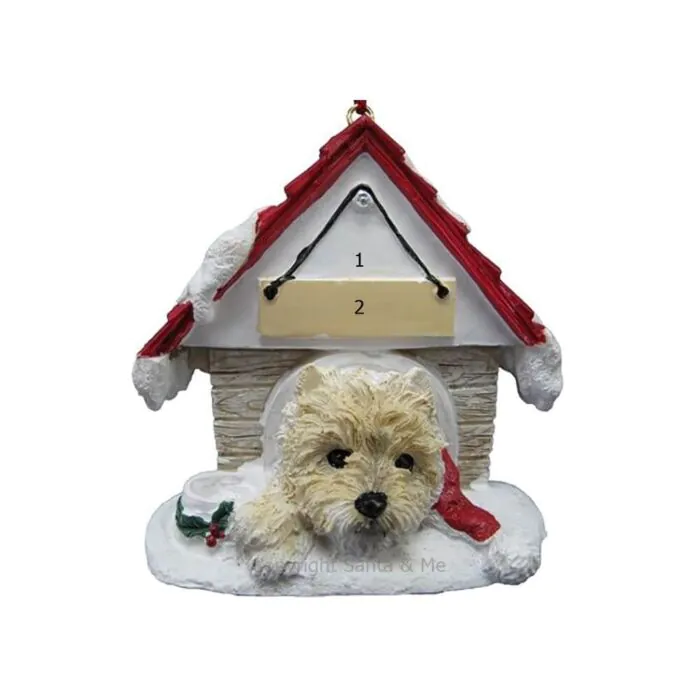Cairn Terrier /Doghouse with Magnet Cairn Terrier /Doghouse with Magnet