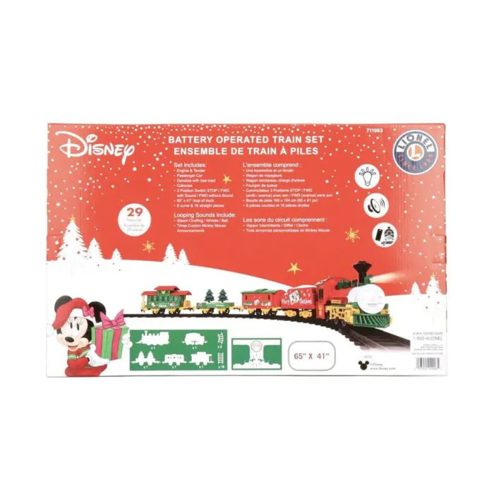 Lionel Disney Christmas Train Set (Battery Operated)