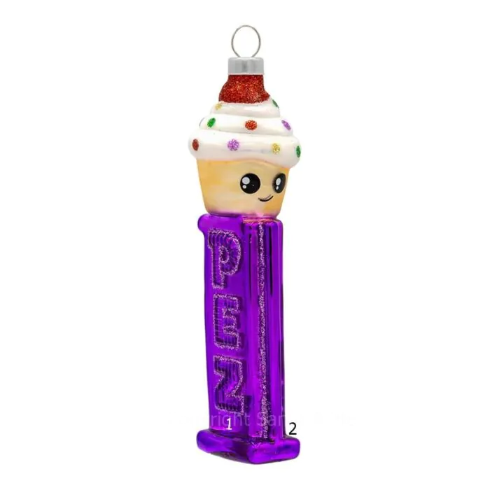 Sweet Cupcake PEZ Dispenser - Glass Sweet Cupcake PEZ Dispenser - Glass