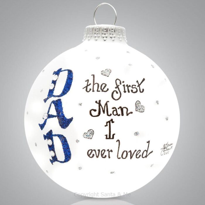 Dad First - 2039-Ball - Santa & Me Dad First - 2039-Ball - Santa & Me