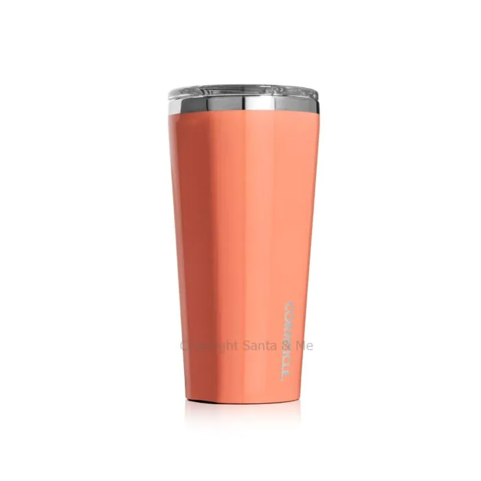 Gloss Peach Echo - Tumbler (16oz) - 2116GPE - Santa & Me