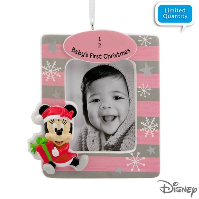 Minnie Baby's First Picture Holder Ornament - 2HCM5658 - Santa & Me Minnie Baby's First Picture Holder Ornament - 2HCM5658 - Santa & Me