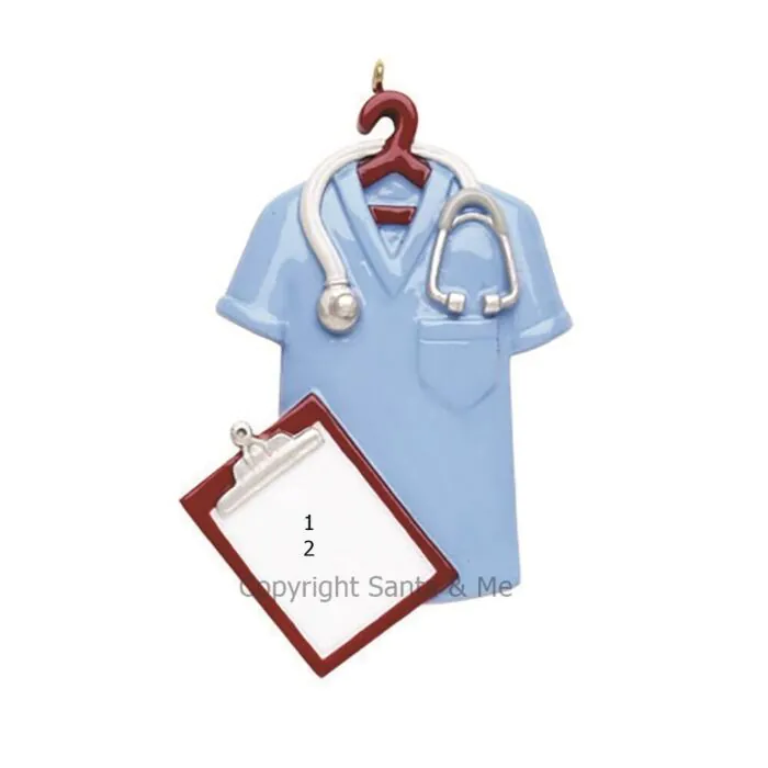 Scrubs /Blue - RM309B - Santa & Me Scrubs /Blue - RM309B - Santa & Me