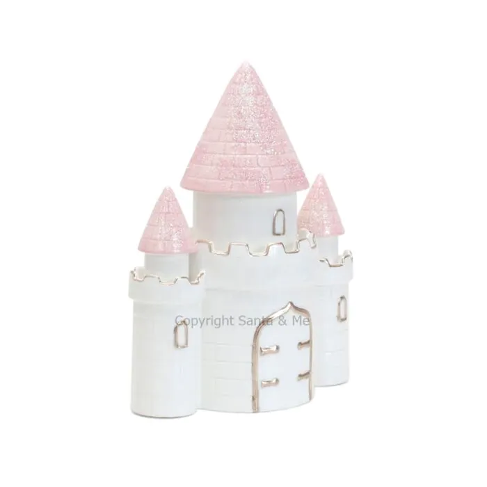 Pink Dream Big Castle Bank - 3573PK - Santa & Me Pink Dream Big Castle Bank - 3573PK - Santa & Me