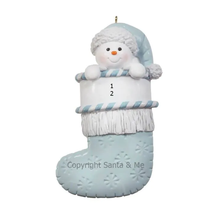 Snow Boy Stocking Snow Boy Stocking