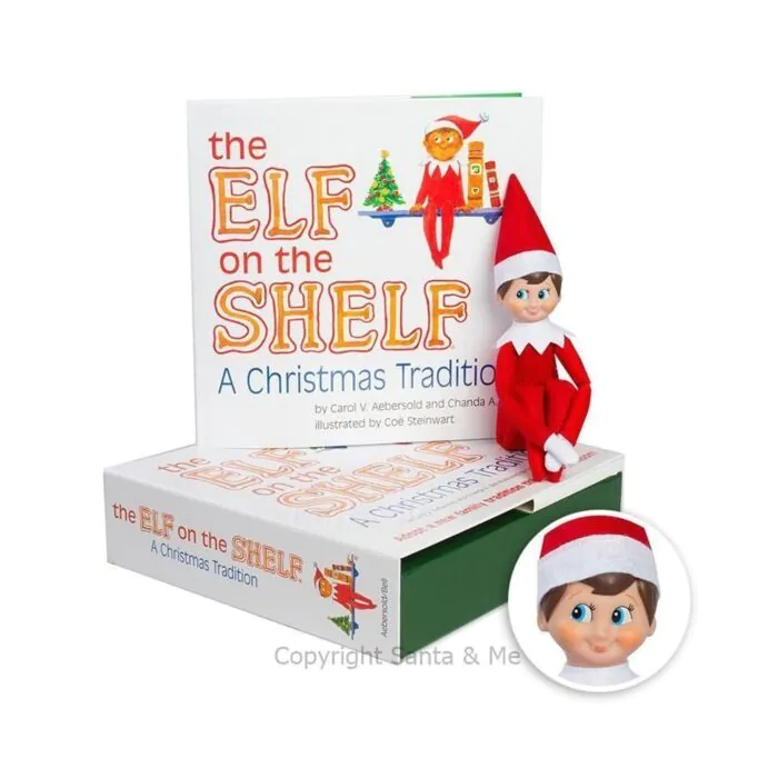 Boy Light/French-The Elf On The Shelf Book and Doll 