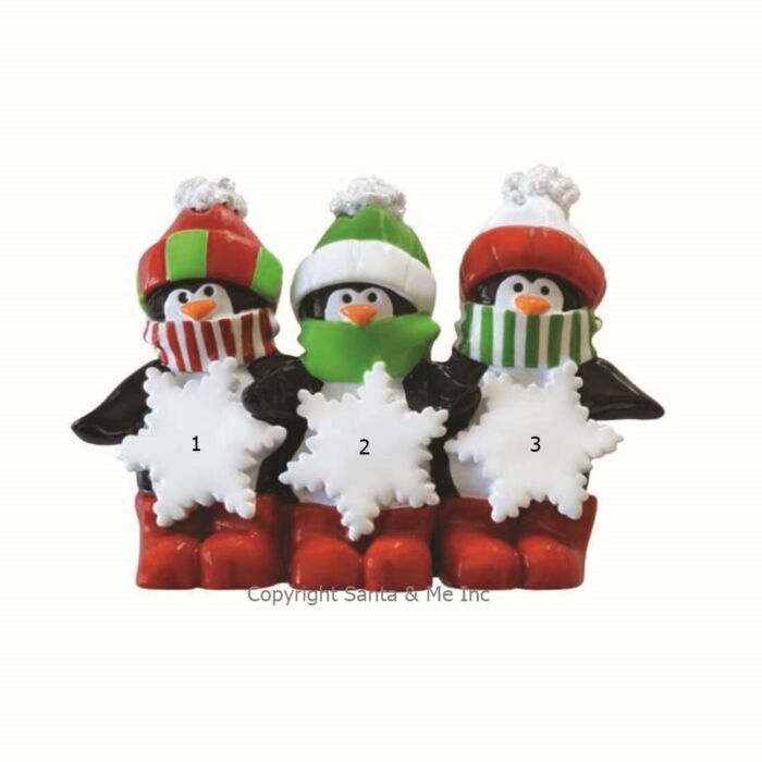 Penguin Snow Flakes /3 - TT575-3 - Santa & Me