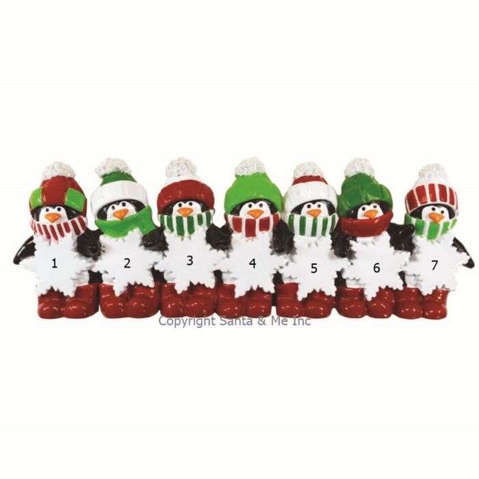 Penguin Snow Flakes /7 - TT575-7 - Santa & Me