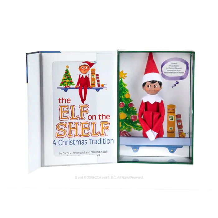Girl Dark-The Elf on the Shelf® Book and Doll
